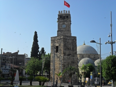 Der historische Uhrturm